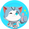 Wen cat logo